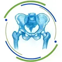 Ilustração sobre tendinites e bursites do quadril